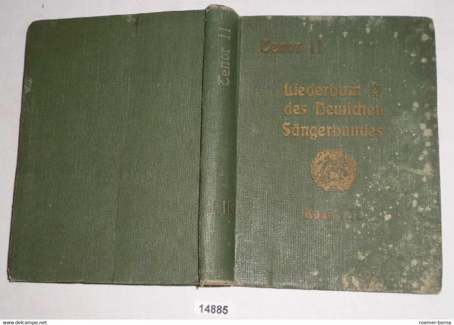 Liederbuch Des Deutschen Sängerbundes I. Band Tenor II - Musique