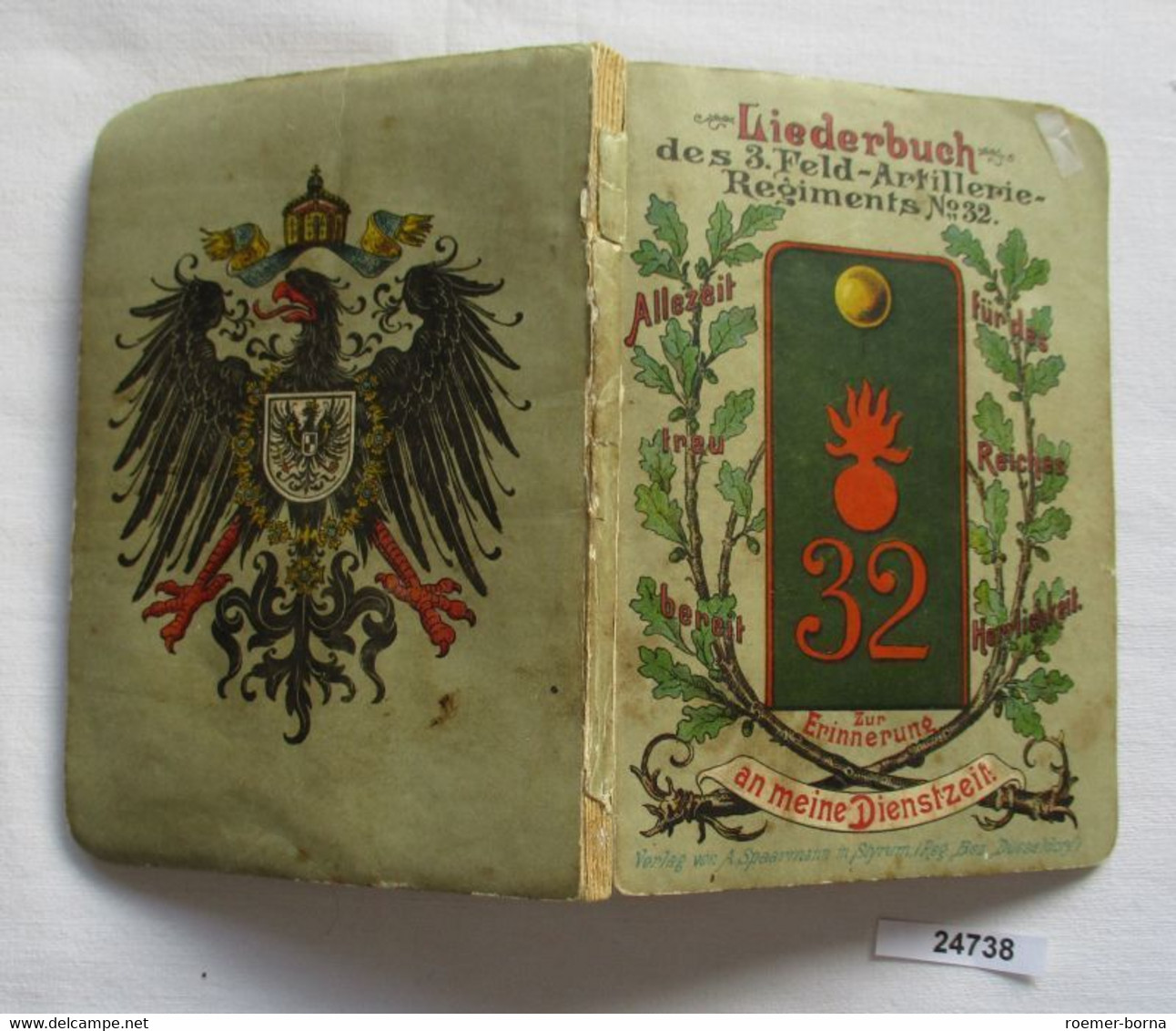 Liederbuch Des 3. Feld-Artillerie-Regiments Nr. 32 - Musique