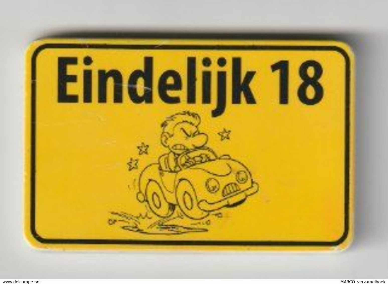 Fridge Magnets Koelkast-magneet Eindelijk 18 Met Opener - Humoristiques