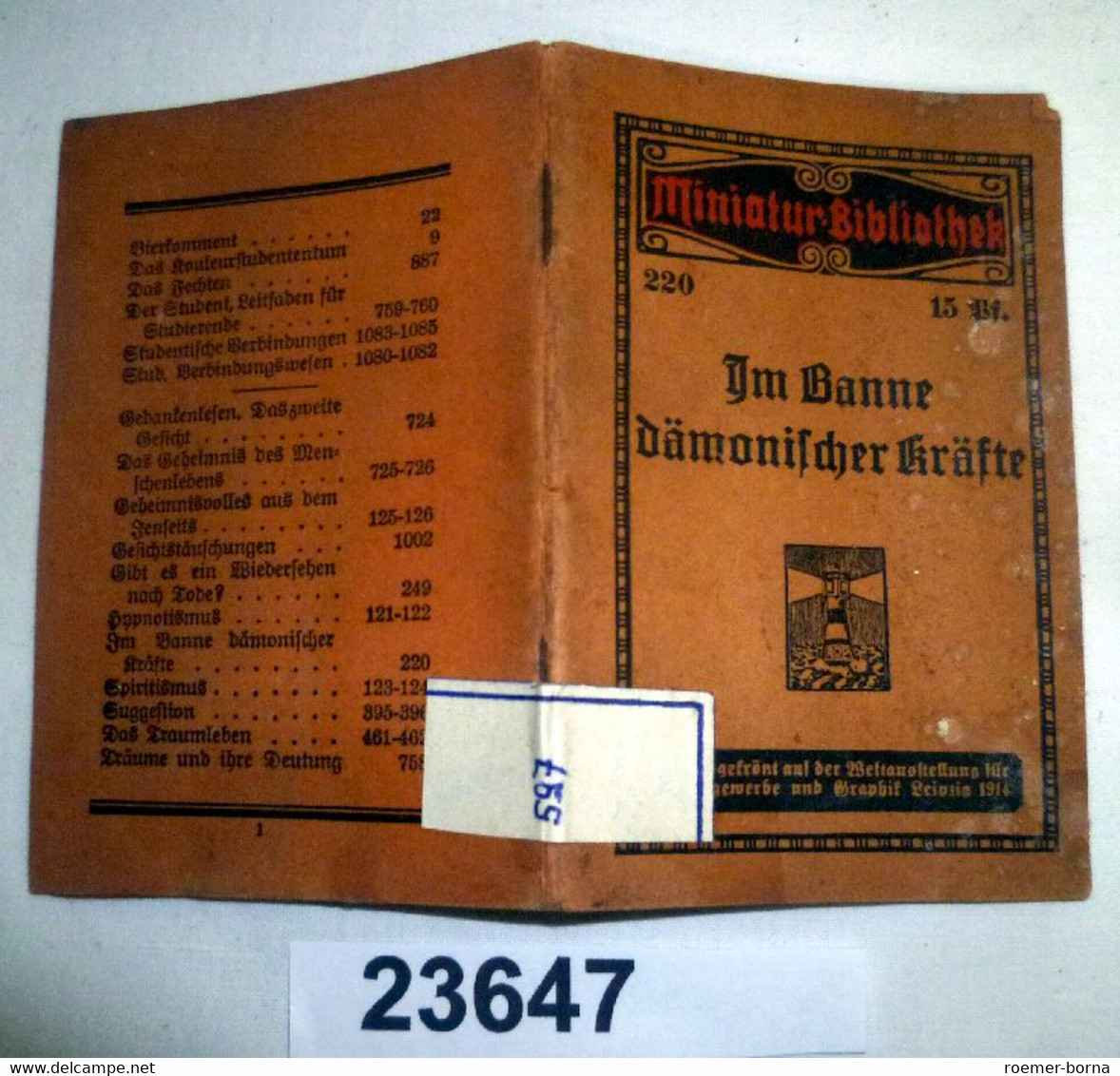 Im Banne Dämonischer Kräfte (Miniatur-Bibliothek 220) - Fantascienza