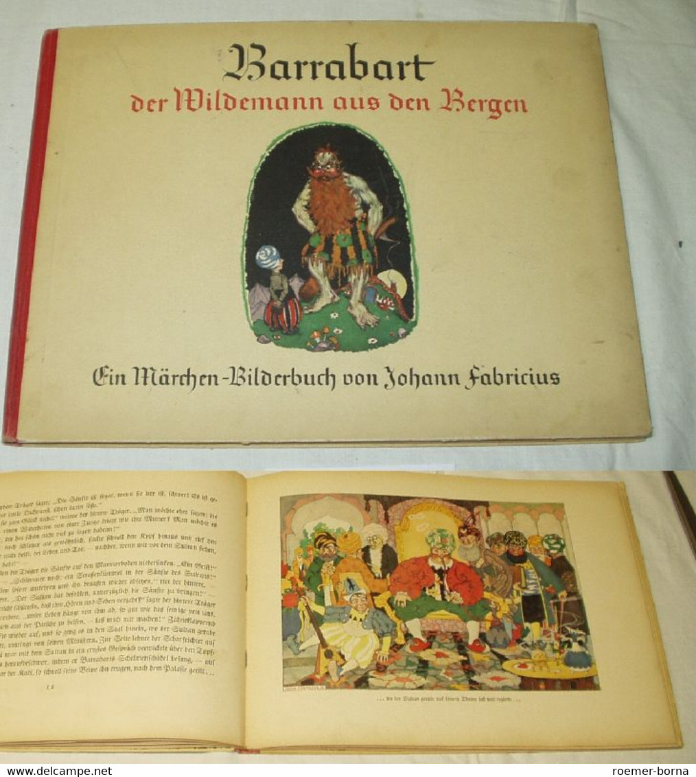 Barrabart, Der Wildemann Aus Den Bergen - Ein Märchen-Bilderbuch - Märchen
