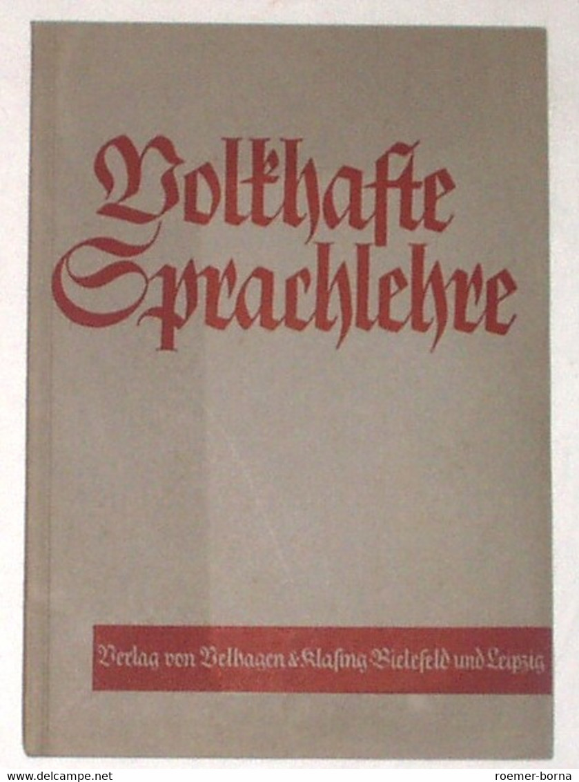 Volkhafte Sprachlehre - Livres Scolaires