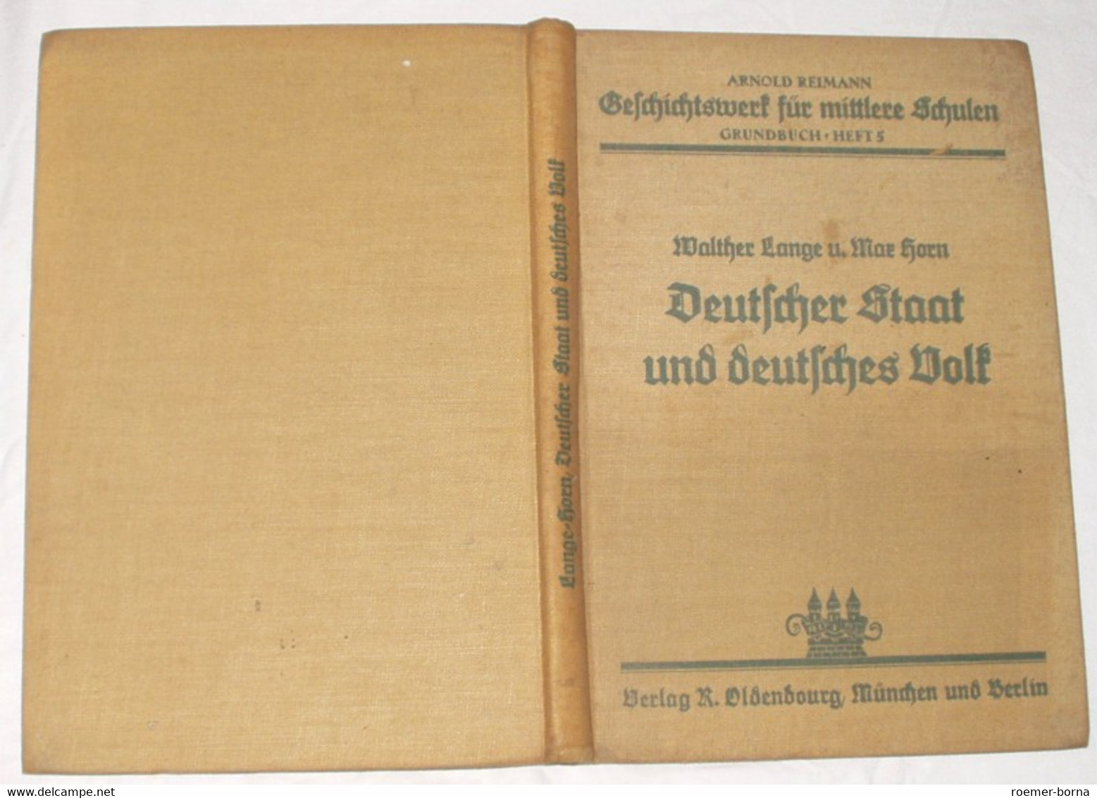 Deutscher Staat Und Deutsches Volk - School Books