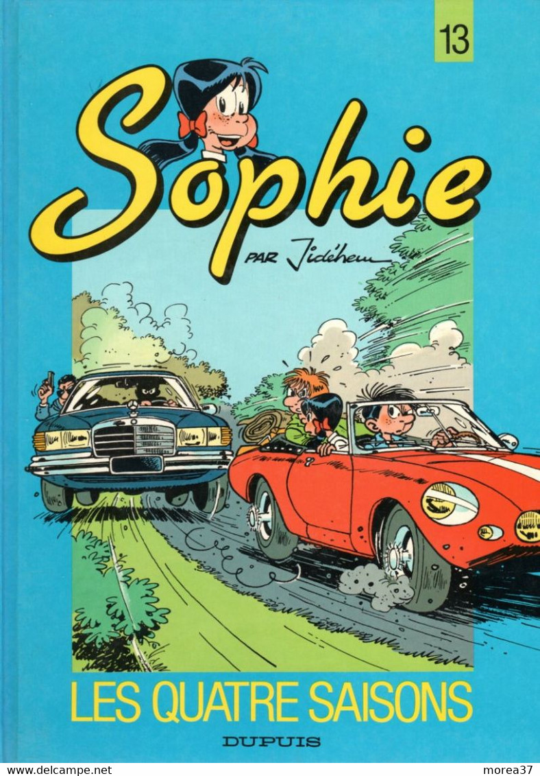 SOPHIE  "Les Quatre Saisons"  Tome 13     De JIDEHEM  EDITIONS DUPUIS - Sophie