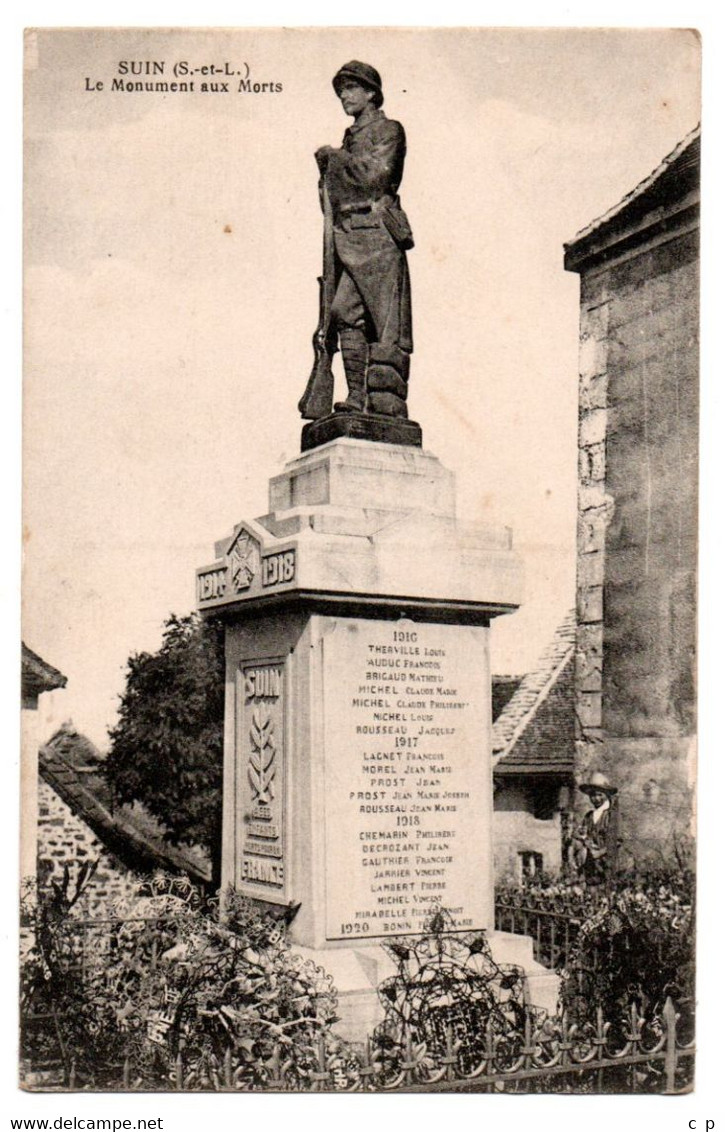 Suin - Monument Aux Morts  - CPA° - Andere & Zonder Classificatie