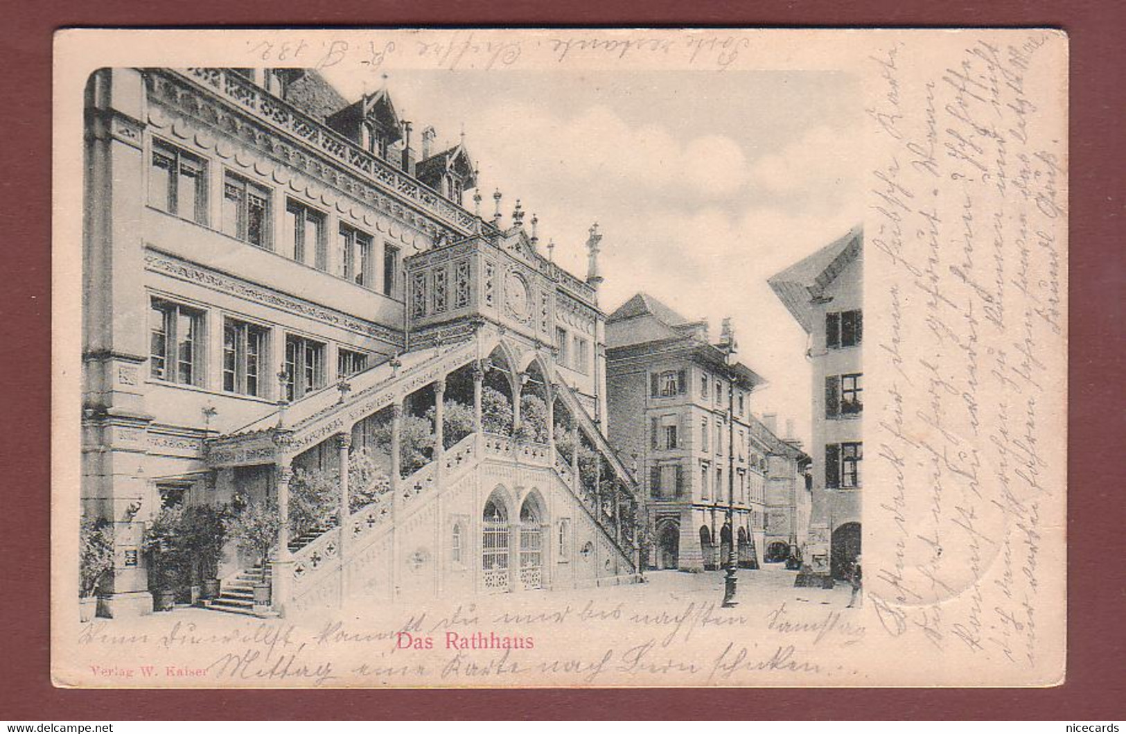 BERN - Das Rathaus - 1899 - Bern