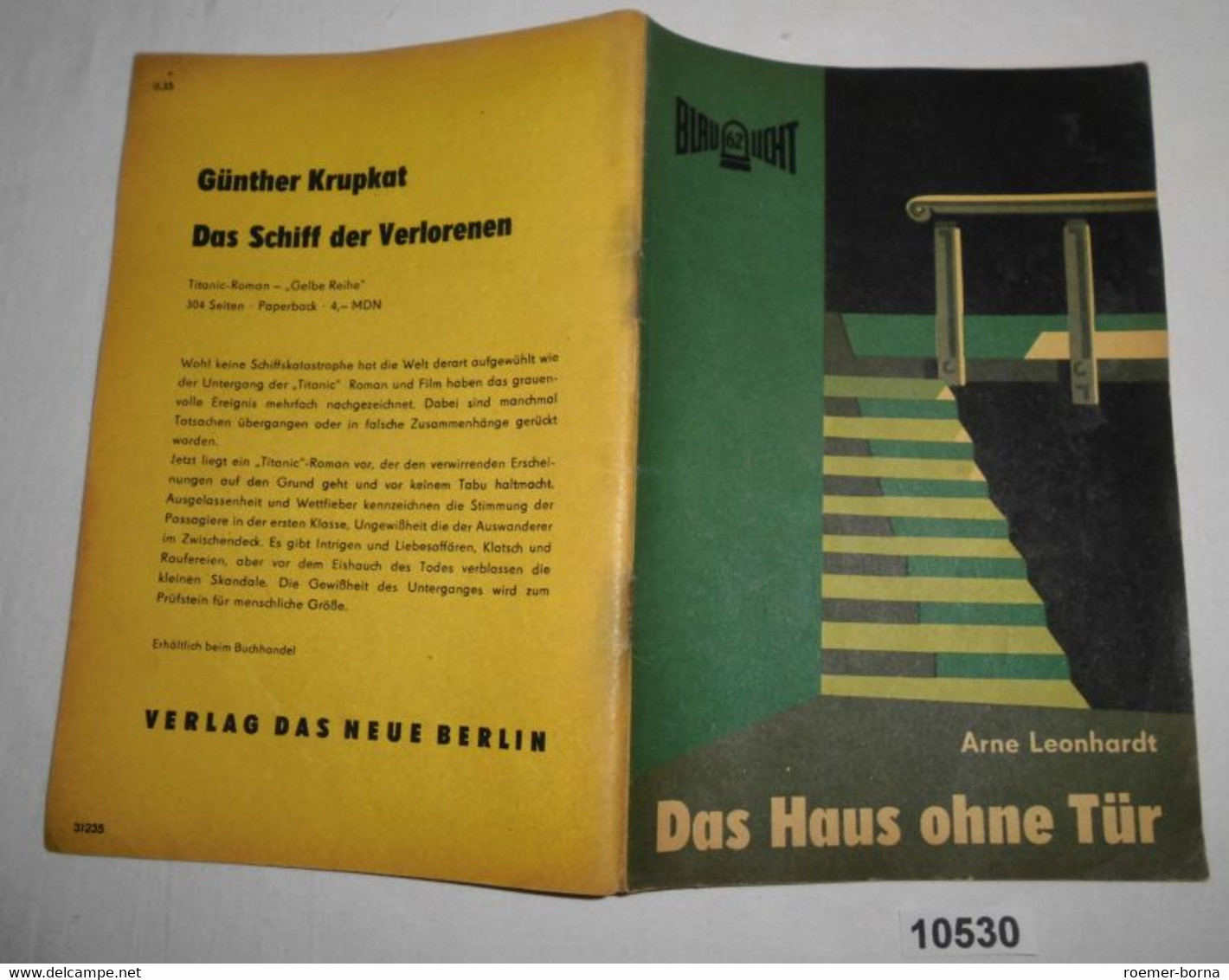 Das Haus Ohne Tür - Kriminalerzählung (Reihe: Blaulicht Nr. 62) - Andere & Zonder Classificatie