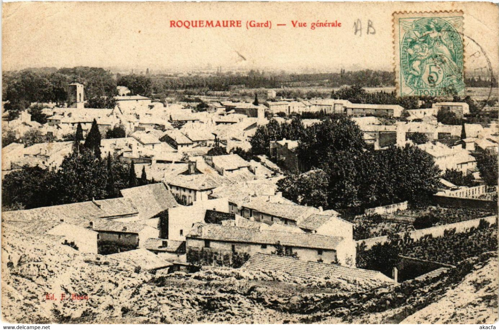 CPA ROQUEMAURE - Vue Générale (459212) - Roquemaure