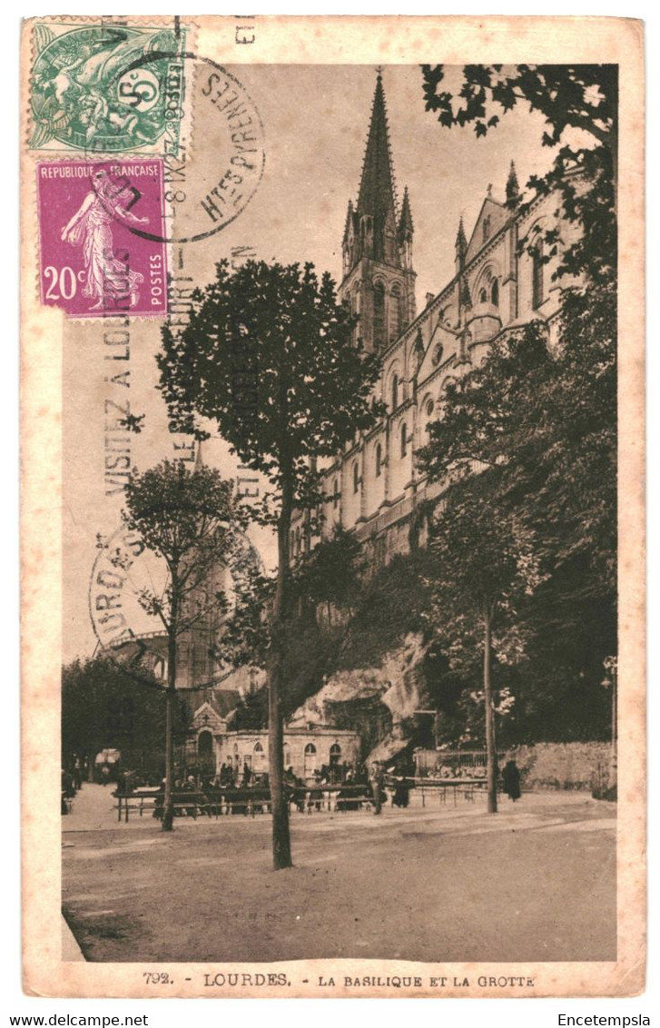 CPA - Carte postale - Lot de 50  cartes postales de France- Lourdes  - VMloud-2