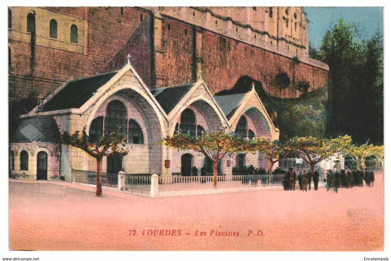 CPA - Carte postale - Lot de 50  cartes postales de France- Lourdes  - VMloud-2