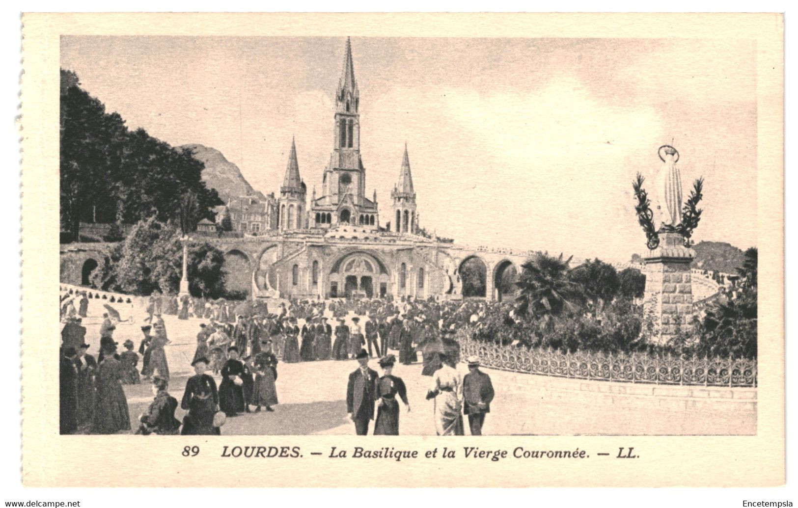 CPA - Carte postale - Lot de 50  cartes postales de France- Lourdes  - VMloud-2