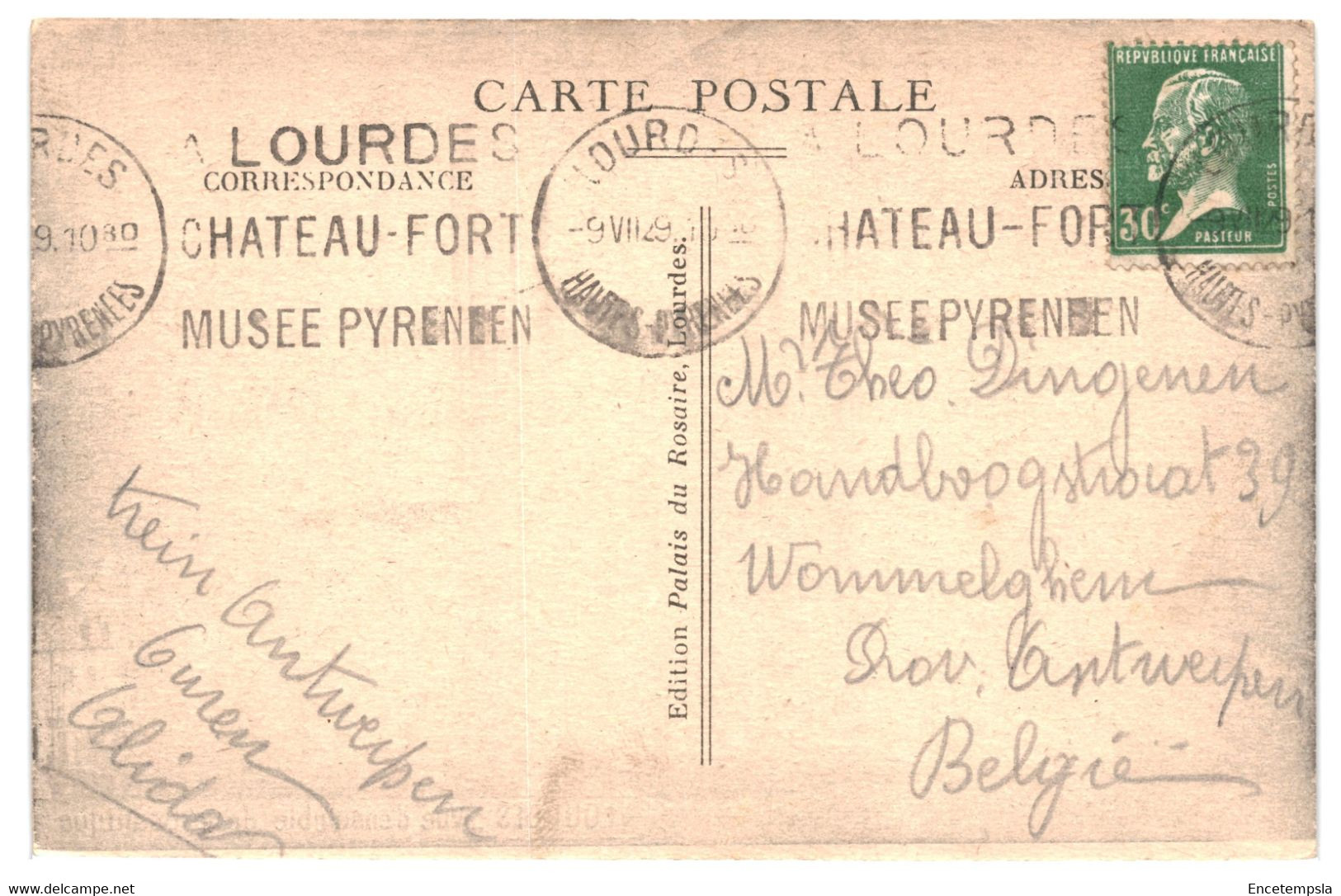 CPA - Carte postale - Lot de 50  cartes postales de France- Lourdes  - VMloud-2