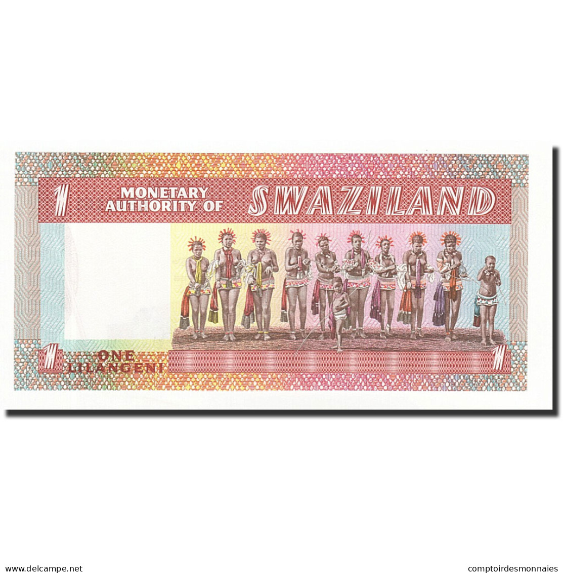 Billet, Swaziland, 1 Lilangeni, Undated (1974), KM:1a, NEUF - Swaziland