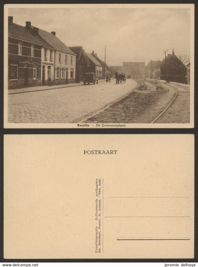 Carte Postale - Bentille : De Gemeentplaats / Kunstfotographie Lokeren - Sint-Laureins