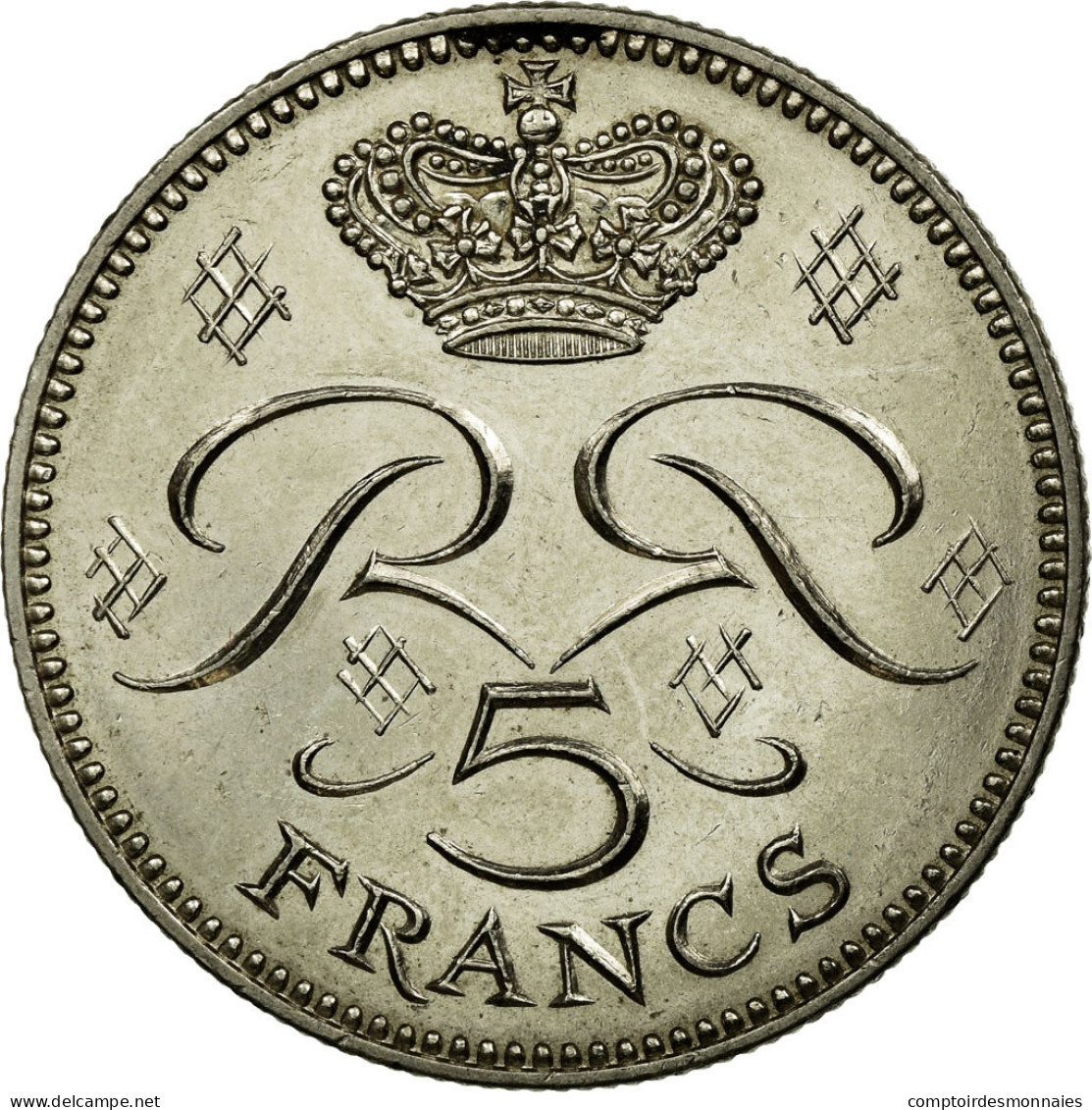 Monnaie, Monaco, Rainier III, 5 Francs, 1982, SUP, Copper-nickel, Gadoury:MC - 1960-2001 Nouveaux Francs