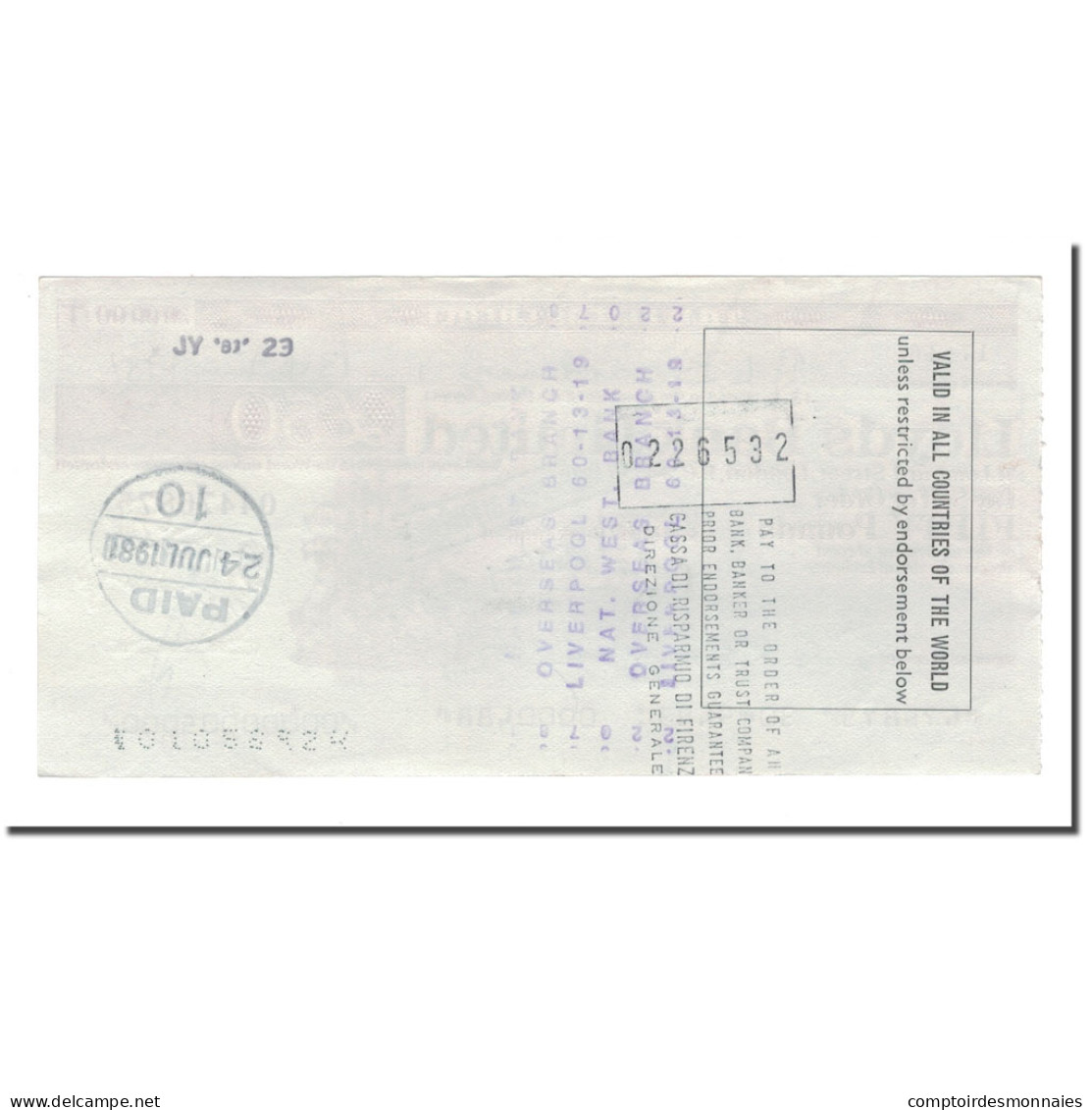 Billet, Grande-Bretagne, 50 Pounds, 1981, 1981-06-13, SUP - Altri & Non Classificati