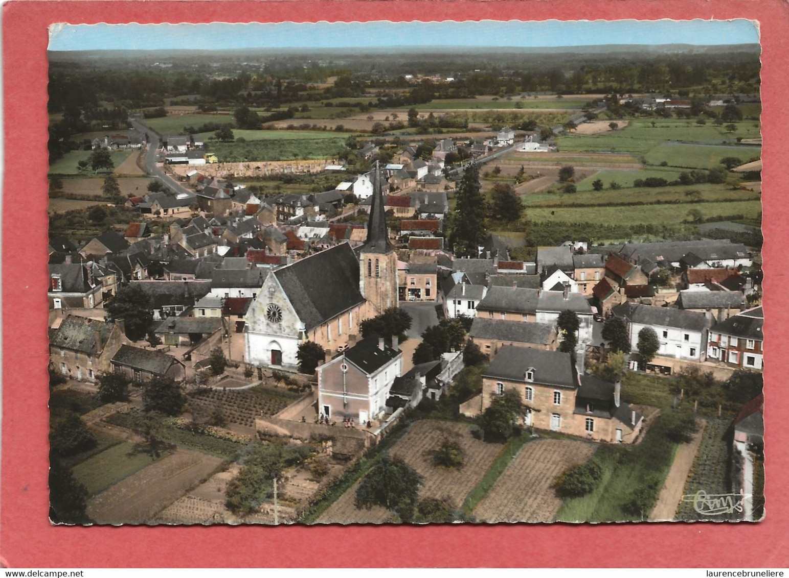 49      FOUGERE     VUE  GENERALE  AERIENNE - Other & Unclassified