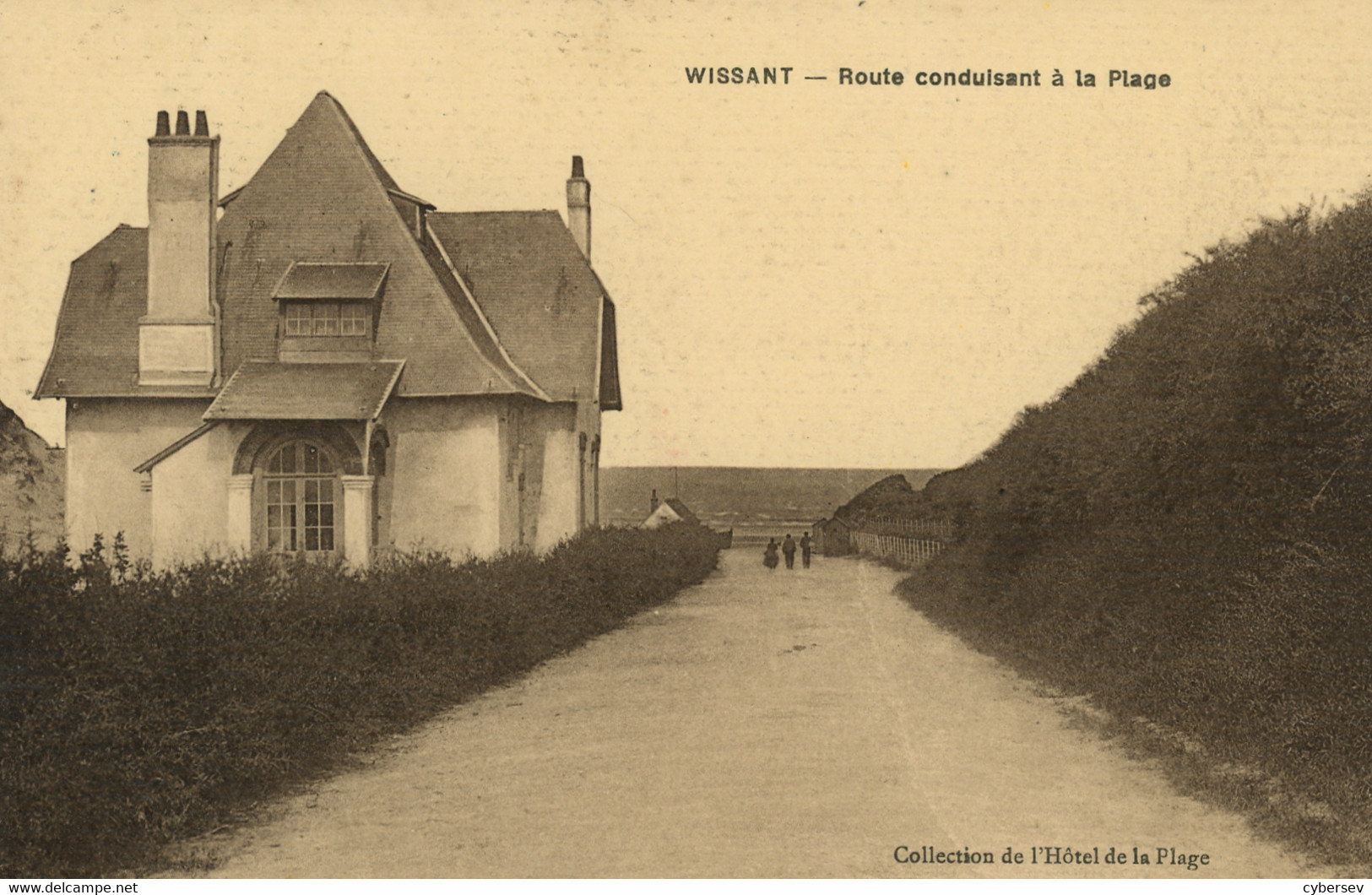 WISSANT - Route Conduisant à La Plage - Wissant