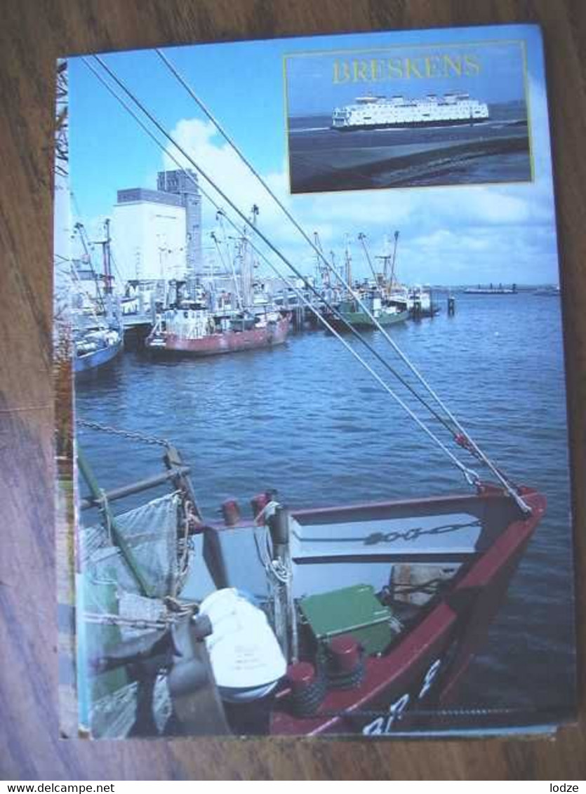 Nederland Holland Pays Bas Breskens Met Veel Boten - Breskens