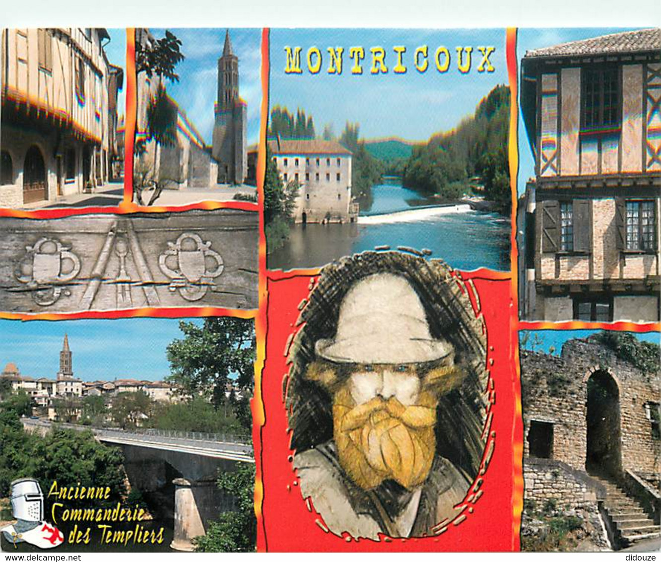 82 - Montricoux - Multivues - Portrait De Marcel Lenoir - Carte Neuve - CPM - Voir Scans Recto-Verso - Autres & Non Classés