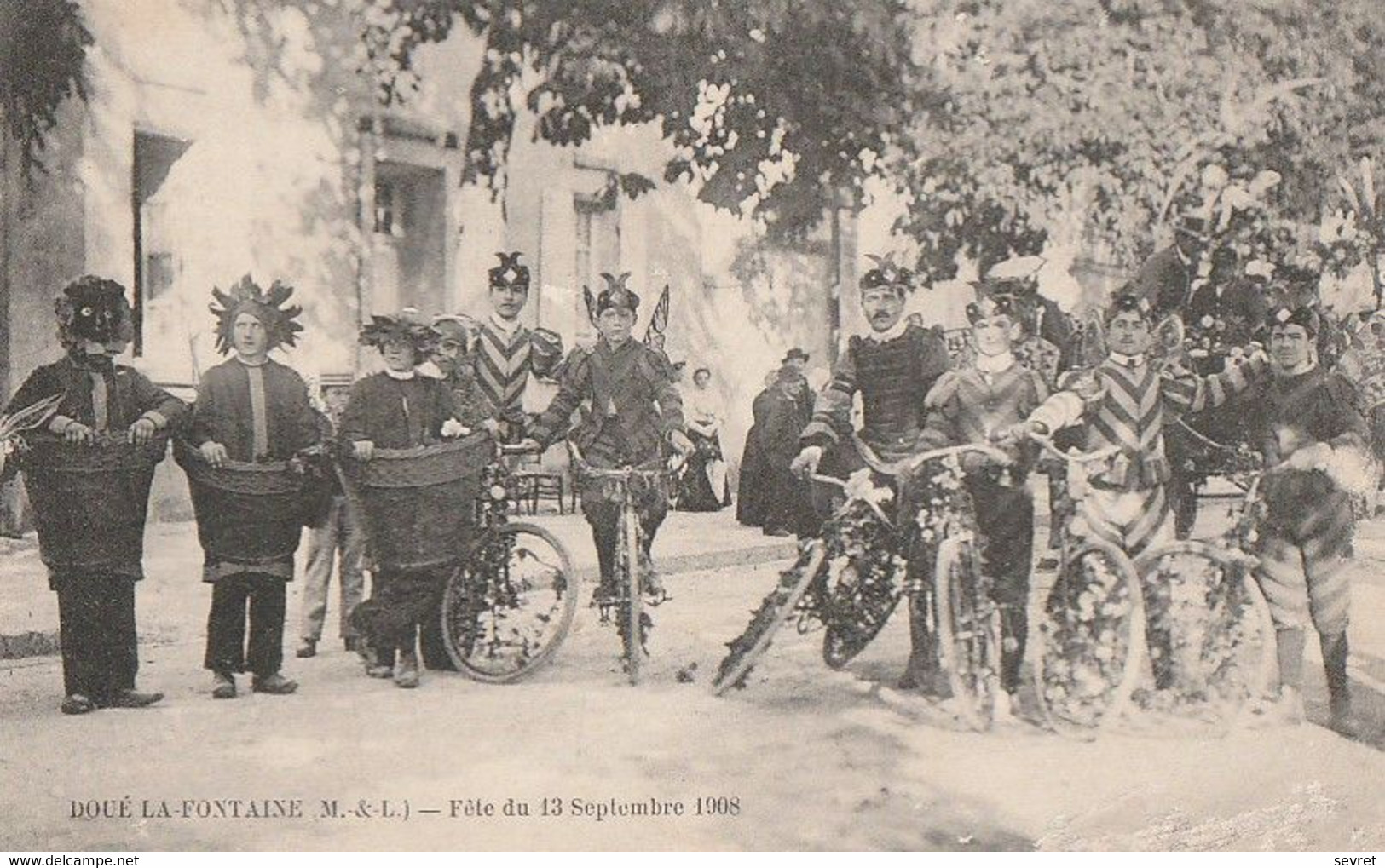 DOUE-la-FONTAINE. - Fête Du 13 Septembre 1908 - Doue La Fontaine