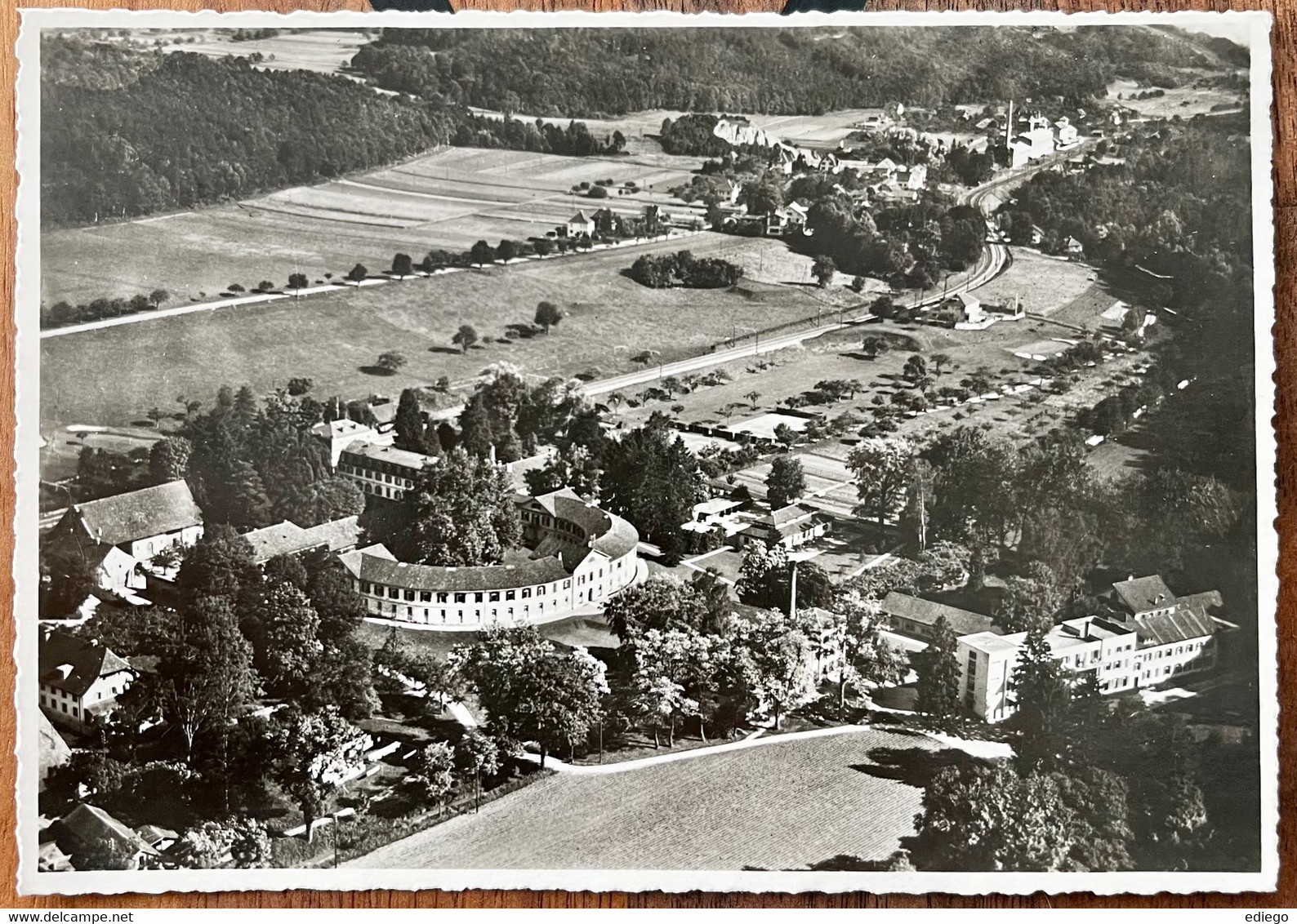 BAD SCHINZNACH FLIEGERAUFNAHME 1946 - Schinznach 