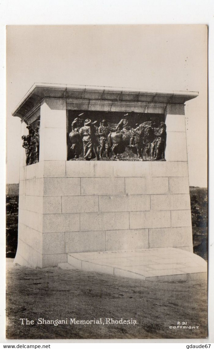 RHODESIA (ZIMBABWE) - THE SHANGANI MEMORIAL - Zimbabwe