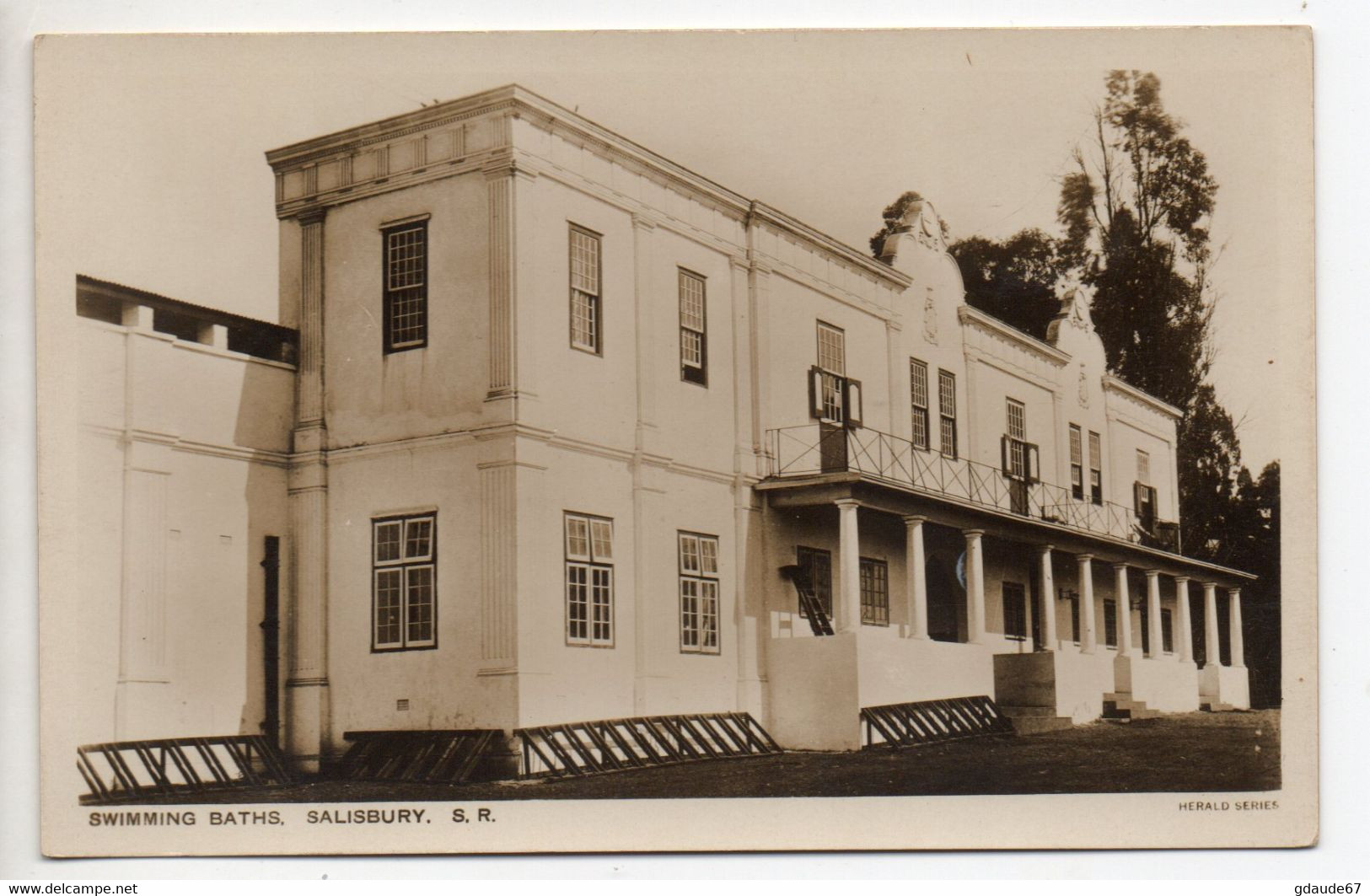 SALISBURY (ZIMBABWE) - SWIMMING BATHS - Zimbabwe