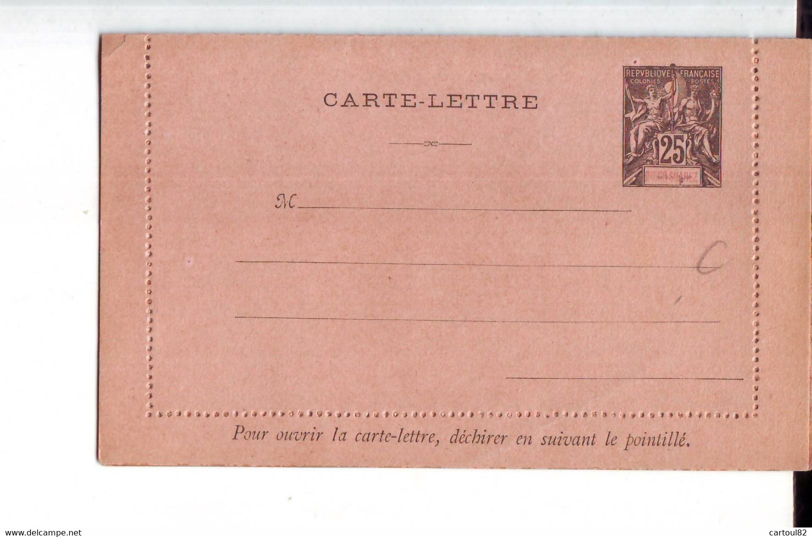 256  ENT Entier Postal  Diégo Suarez CL - Covers & Documents