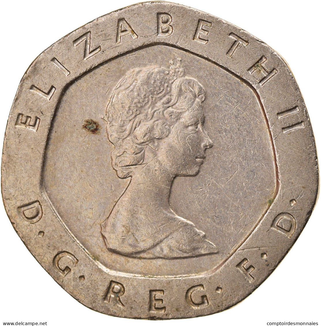 Monnaie, Grande-Bretagne, Elizabeth II, 20 Pence, 1982, TTB, Copper-nickel - 20 Cents