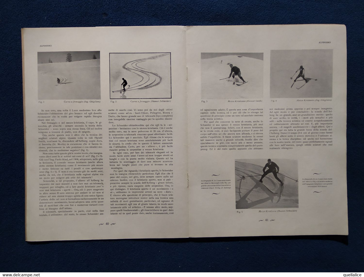 02860    "ALPINISMO - N° 3 - MARZO 1929 - VII - RASSEGNA MENSILE" ORIG. - Sports