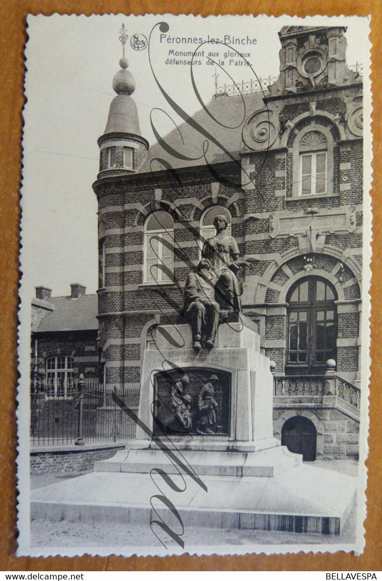 Peronnes-lez-Binche. Monument De Guerre 1914-1918 - Binche