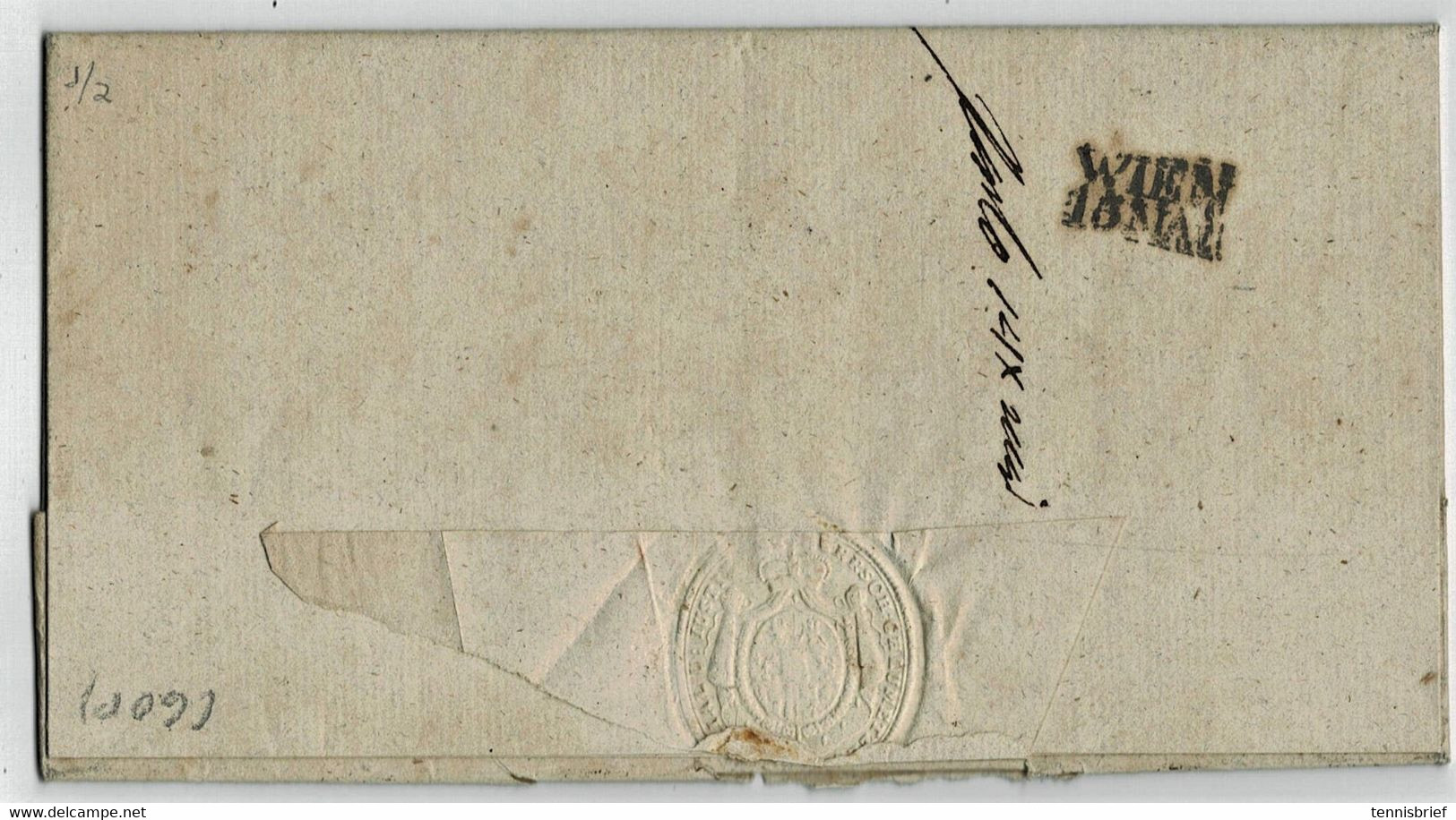 1833, " Wottitz "  , Sehr Klar! ,  A 5333 - ...-1850 Prephilately