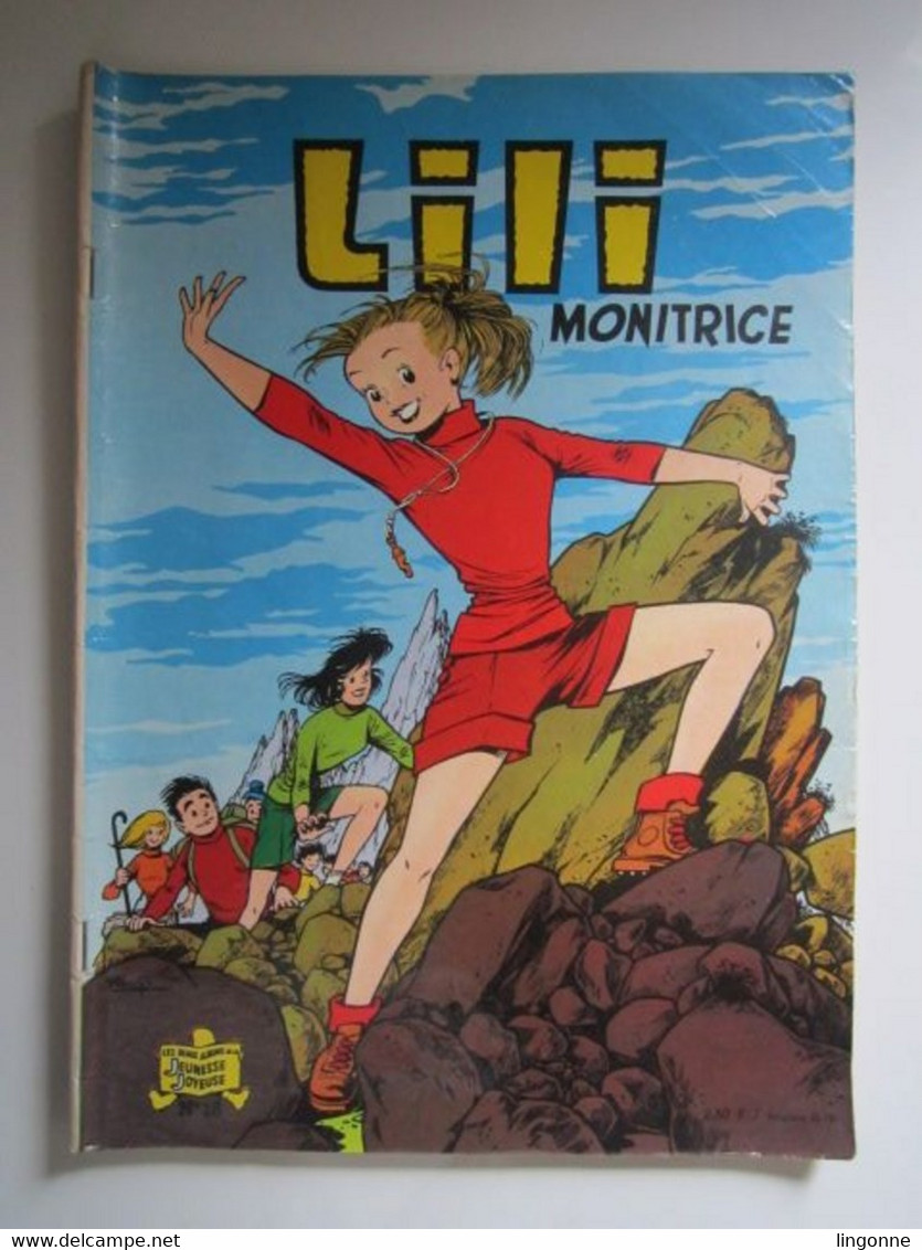 BD SOUPLE Magazine Ancien Lili Monitrice 1974 Albums Jeunesse Joyeuse Numéro 18 (en L'état) - Lili L'Espiègle