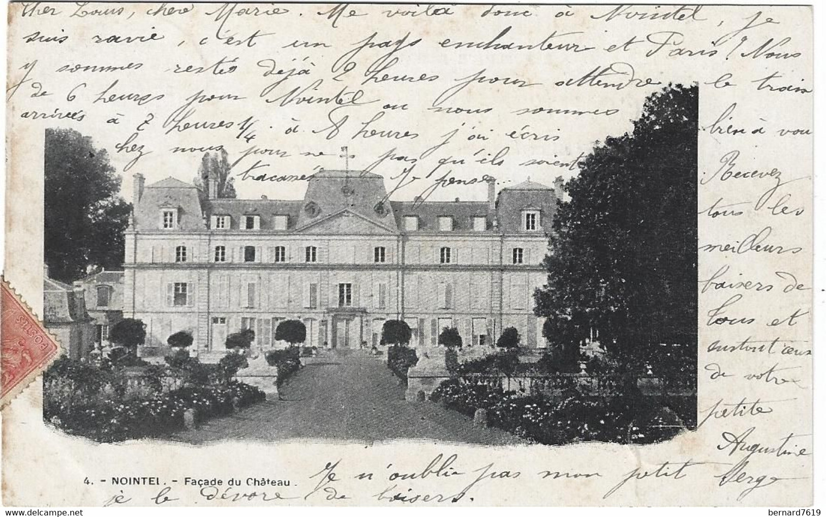 95    Nointel  - Facade Du Chateau - Nointel