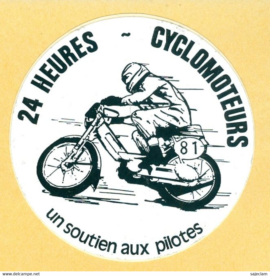 1 Autocollant Cyclomoteurs - Stickers