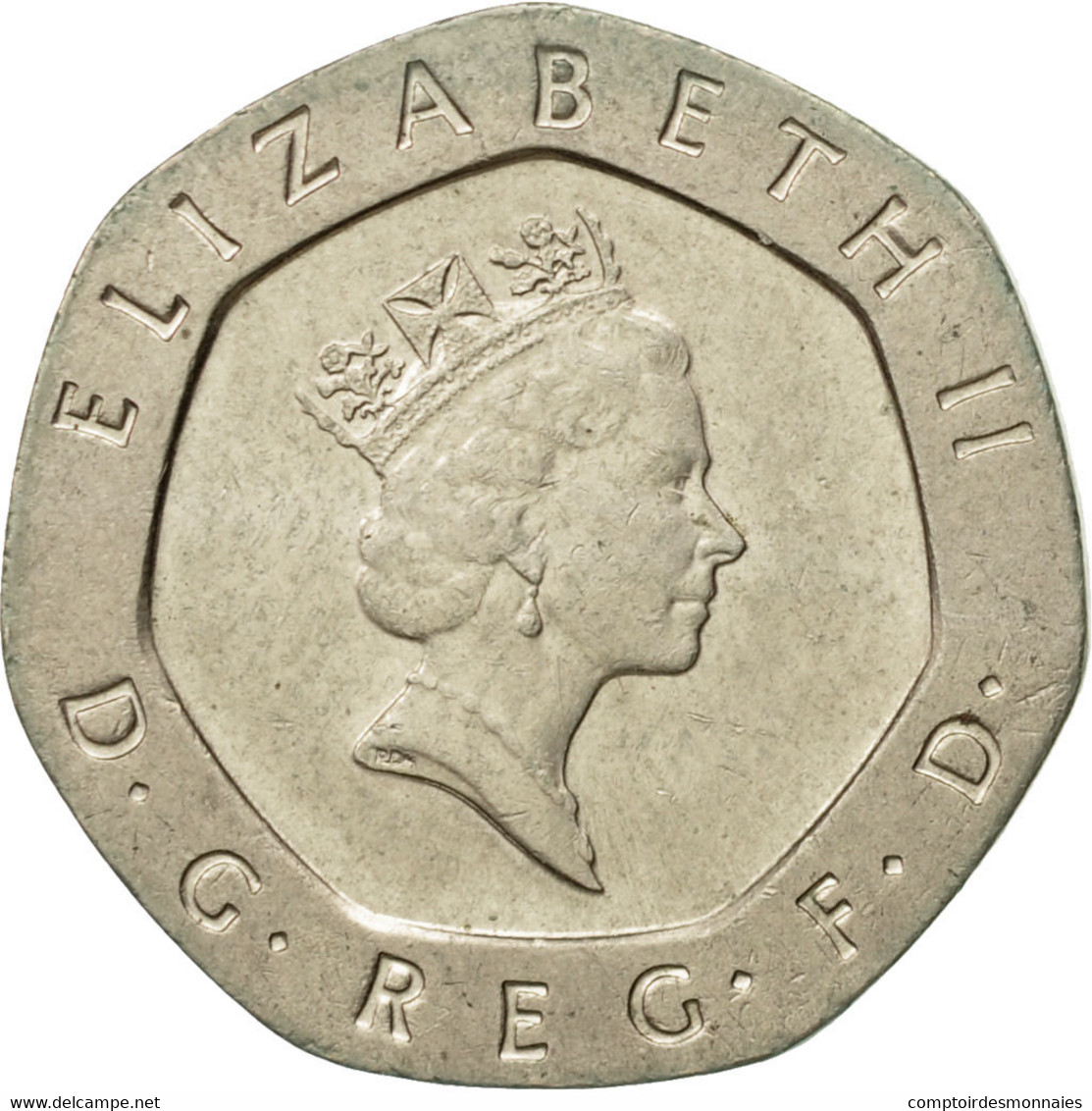Monnaie, Grande-Bretagne, Elizabeth II, 20 Pence, 1985, TTB, Copper-nickel - 20 Pence