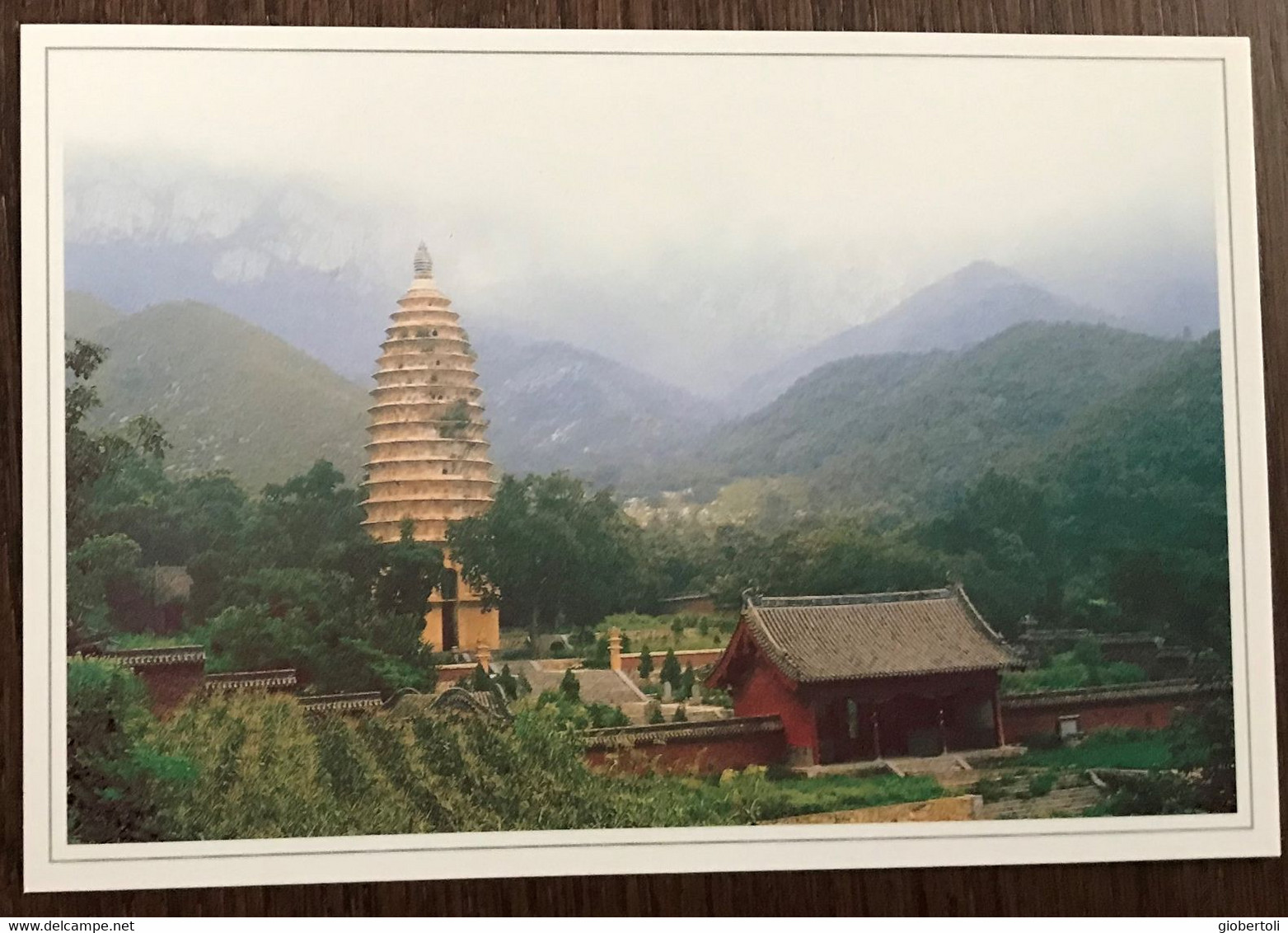 Cina/China/Chine: Intero, Stationery, Entier, Pagoda Buddista, Buddhist Pagoda, Pagode Bouddhiste - Buddhism