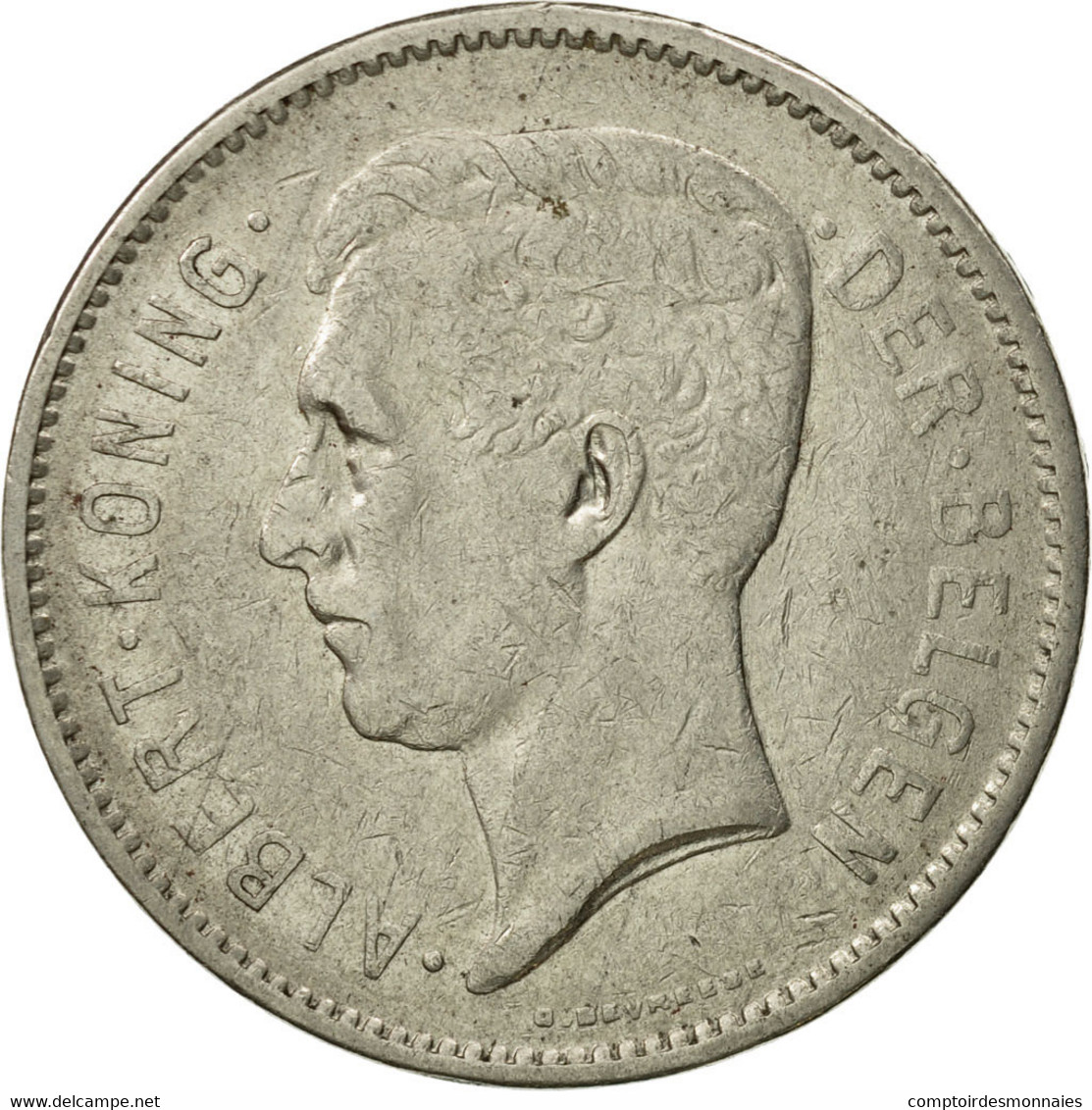 Monnaie, Belgique, 5 Francs, 5 Frank, 1931, TTB, Nickel, KM:98 - 5 Frank & 1 Belga