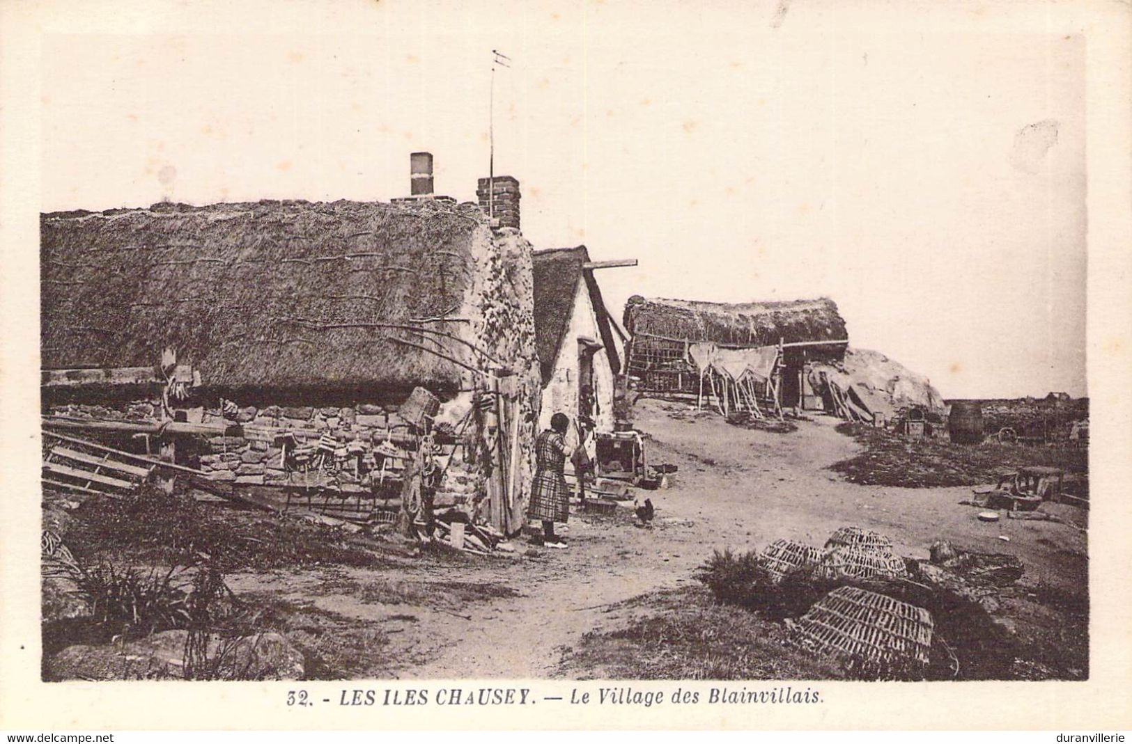 50 Les Iles Chausey Le Village Des Blainvillais - Sonstige & Ohne Zuordnung