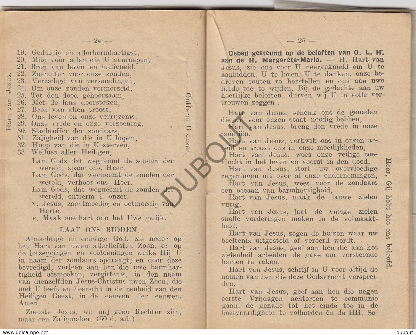 GROOT-BIJGAARDEN/Dilbeek Litanie Heilige Maagd Wivina 1923 (N783) - Anciens