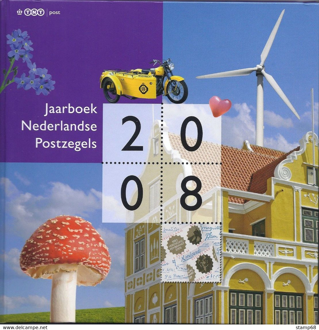 Nederland NVPH 2550-2619 Jaarboek Nederlandse Postzegels 2008 MNH Postfris Complete Yearset - Années Complètes