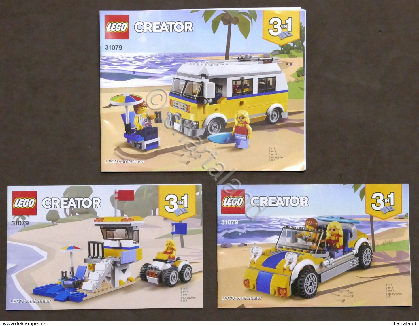 LEGO Creator - Manuale Istruzioni 31079 - (1+2+3) - Unclassified