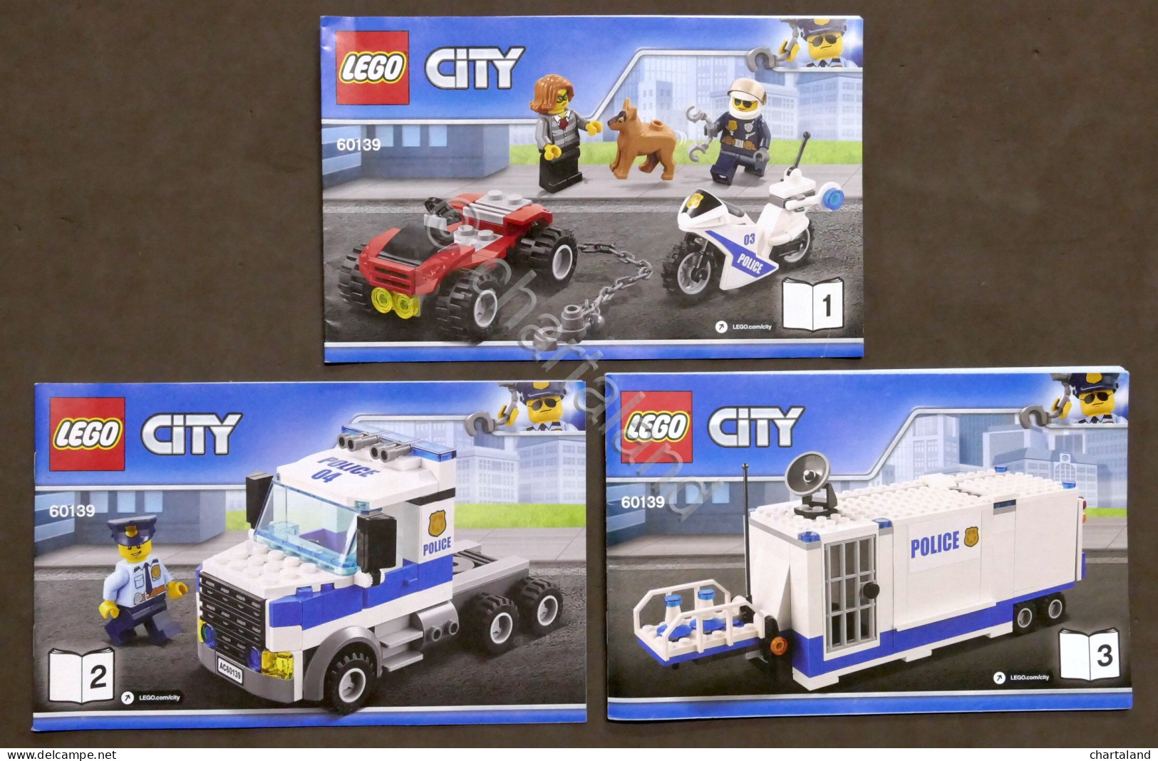 LEGO City - Manuale Istruzioni 60139 - (1+2+3) - Non Classés