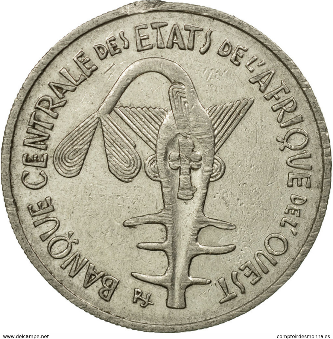 Monnaie, West African States, 100 Francs, 1967, Paris, TTB, Nickel, KM:4 - Ivory Coast