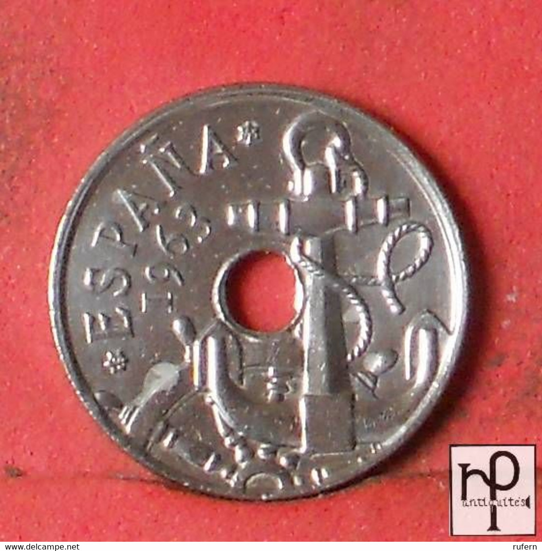 SPAIN 50 CENTIMOS 1963-65 -    KM# 777 - (Nº44265) - 50 Céntimos