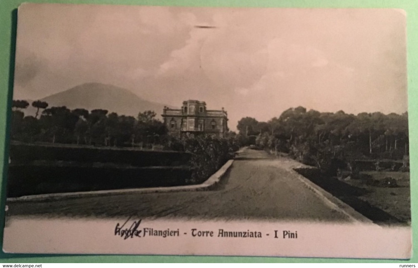 Torre Annunziata (Na) Viaggiata Nel 1946 Villa (acqua)Filangieri - Torre Annunziata