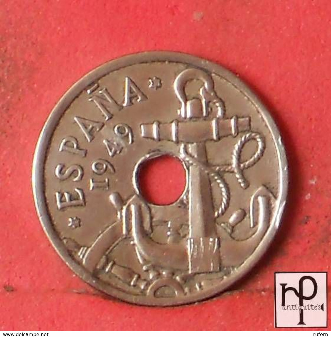 SPAIN 50 CENTIMOS 1949-56 -    KM# 777 - (Nº44268) - 50 Centesimi