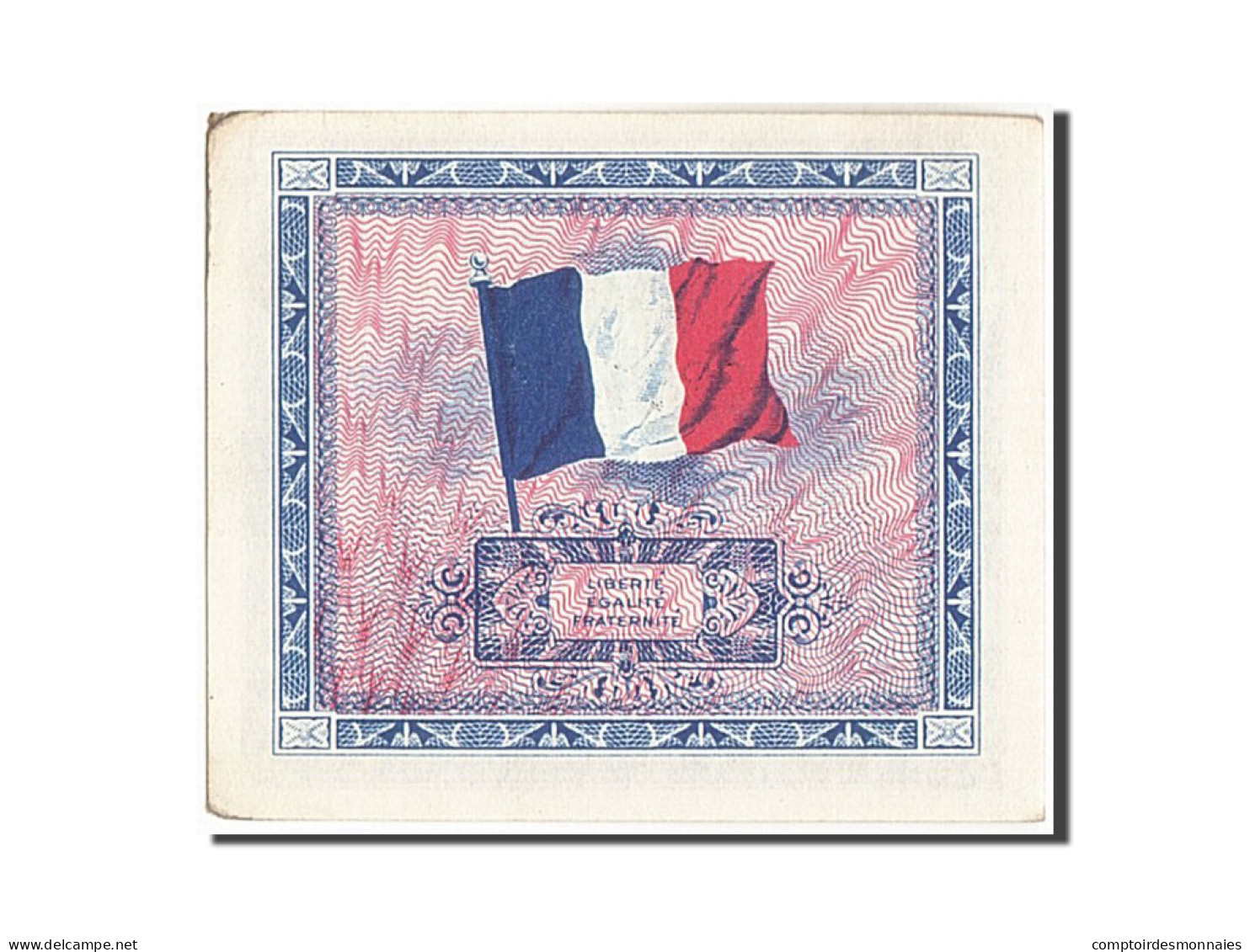 Billet, France, 2 Francs, 1944 Flag/France, 1944, 1944, SUP, Fayette:VF16.2 - 1944 Vlag/Frankrijk