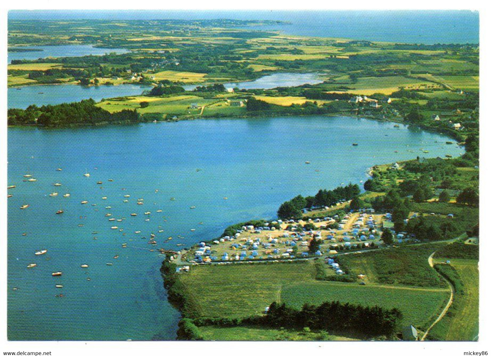 ARZON  -- Vue Aérienne  -Presqu'ile De Rhuys--Camping De Bilouris...................à Saisir.............. - Arzon